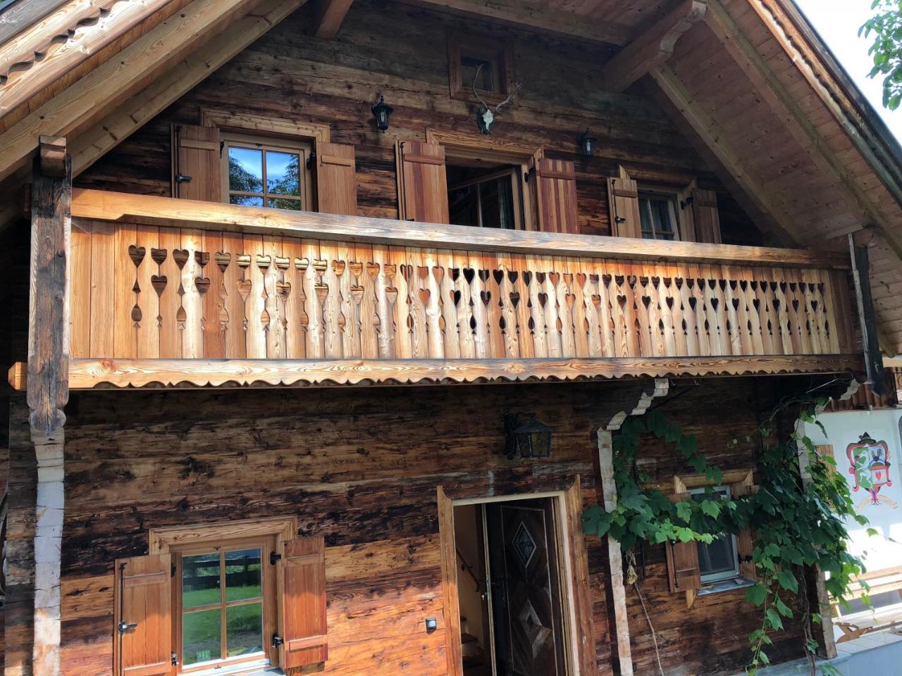 Waldheimathuette Villa Sankt Kathrein am Hauenstein Exteriör bild