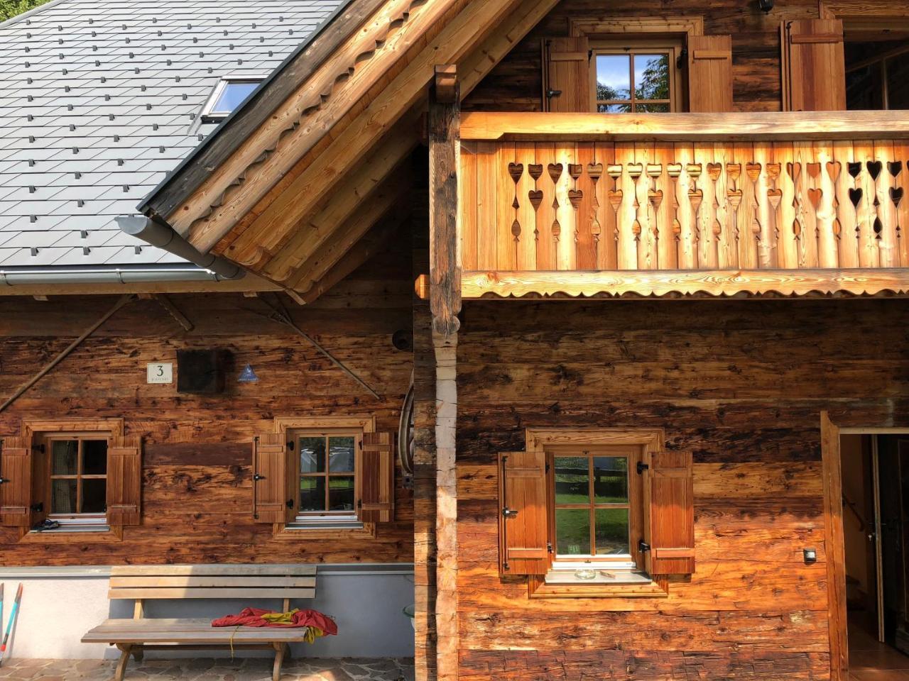 Waldheimathuette Villa Sankt Kathrein am Hauenstein Exteriör bild