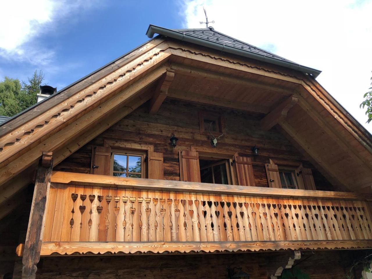 Waldheimathuette Villa Sankt Kathrein am Hauenstein Exteriör bild