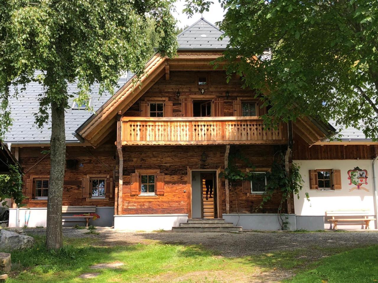 Waldheimathuette Villa Sankt Kathrein am Hauenstein Exteriör bild