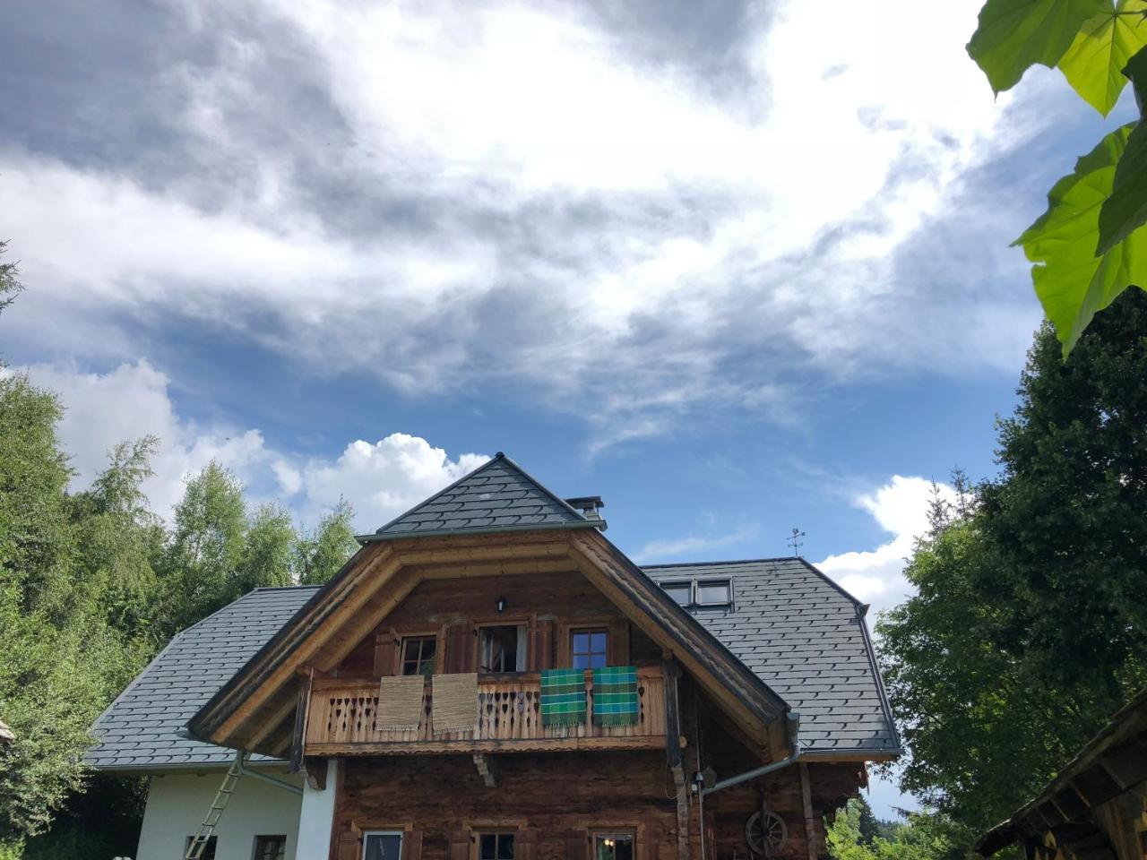 Waldheimathuette Villa Sankt Kathrein am Hauenstein Exteriör bild