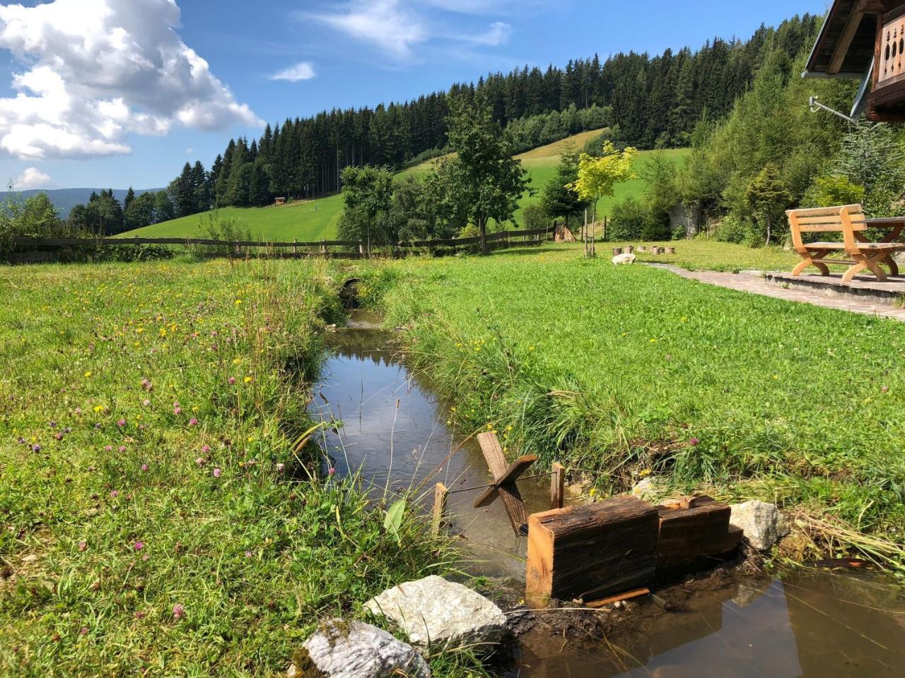 Waldheimathuette Villa Sankt Kathrein am Hauenstein Exteriör bild